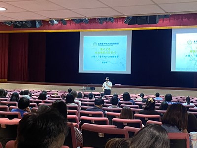中市府觀旅局邀請地檢署黃裕峯檢察官辦理綠能法令遵循及圖利與便民區辨講習