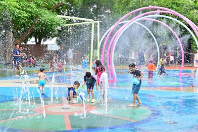 大雅中科公園戲水區