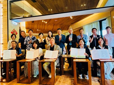 韓國旅行業協會-kata-與霧峰高爾夫球場簽署mou合影