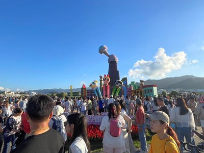 花毯節突破2百萬參觀人次