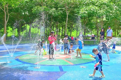 中科公園戲水區將於7月4日開放
