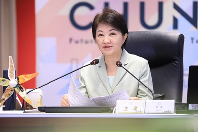 市長盧秀燕今-7-日主持市政會議