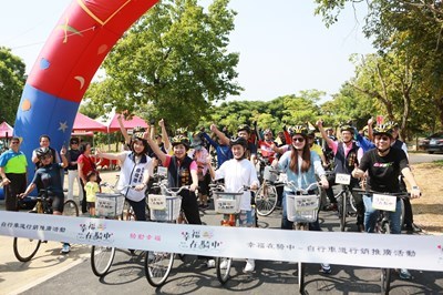 自行車道推廣活動邀請藝人林彥君擔任大使