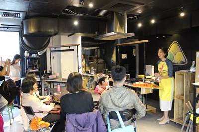 東協廣場3樓溝通互動平臺舉辦異國文化廚房活動