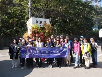 旅行業者組團中部踩線-看好台灣燈會觀光商機