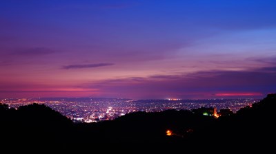 公老坪夜景