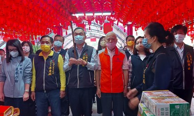 土地公誕辰「做頭牙」 黃副市長惠來里福德祠參拜祈福