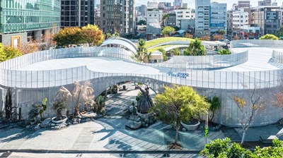 台中PARK2草悟廣場「植感」打卡新景點