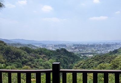 大坑9-1號步道新設眺景平台景色