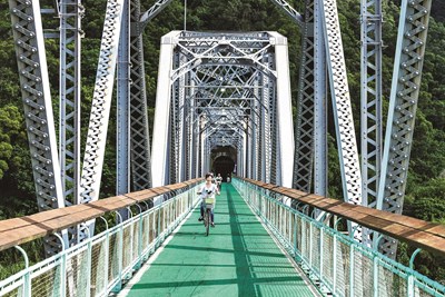 后豐鐵馬道-花樑鋼橋