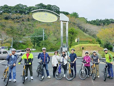 日本大分縣佐伯市邀請台中市府及產業代表體驗宇目自行車登山樂趣